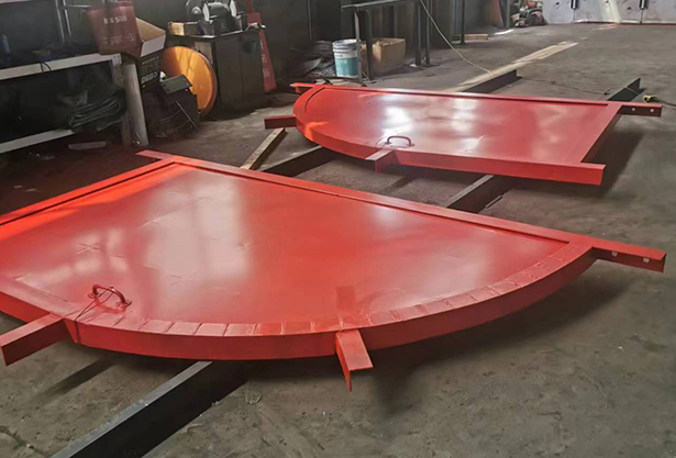 定制斜井防爆门圆满完工，整装待发赴现场